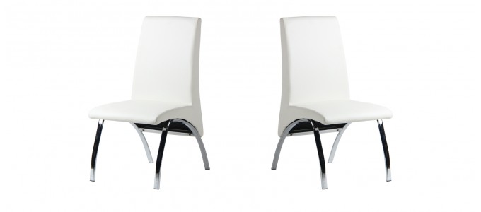 Chaise salle à manger blanche - Oka
