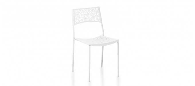 Chaise extérieur blanche - Berlin