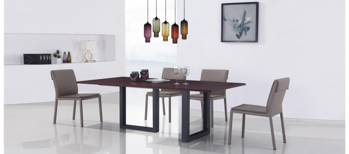 Table à manger design en bois - Veneto