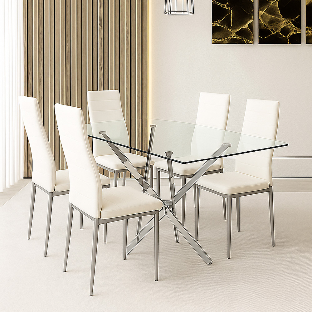 Table Astra avec chaises assorties