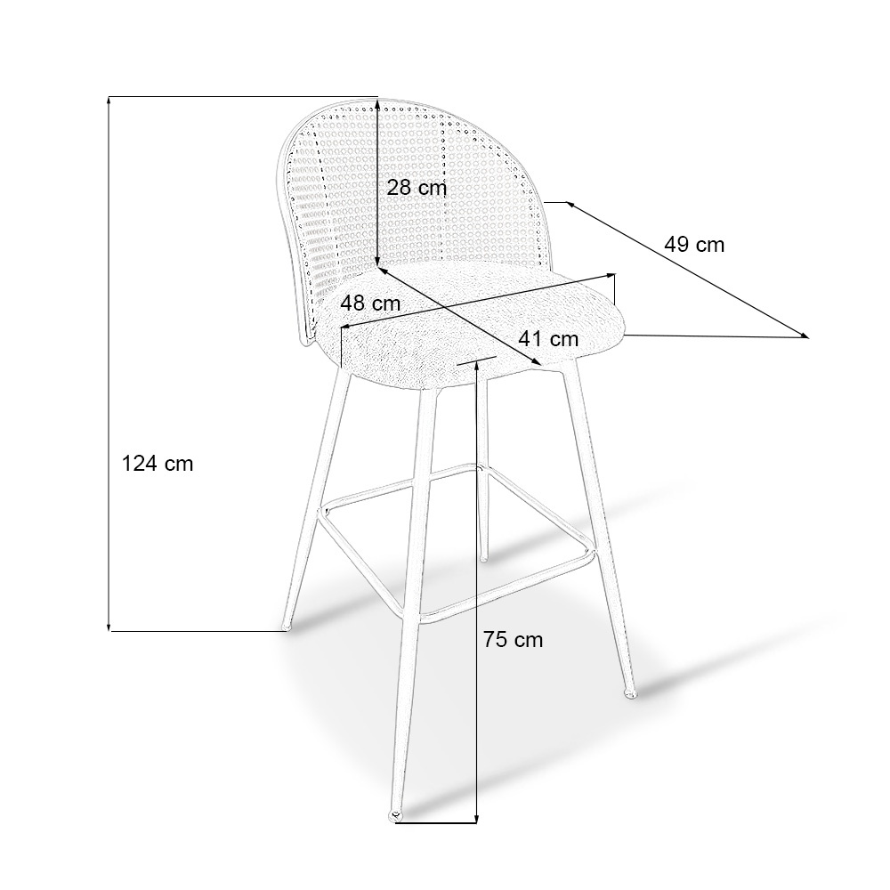 Tabouret Neo - détail